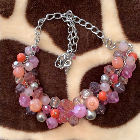 Necklace (pink) - Picture 2 of 2